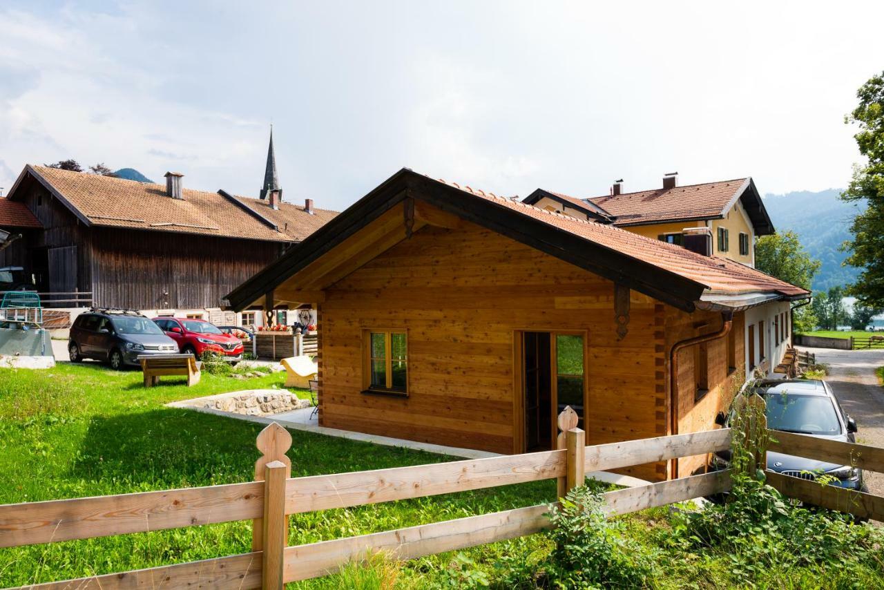 Ferienwohnung Glaserhaeusl Am Rossgarten Schliersee Exterior foto