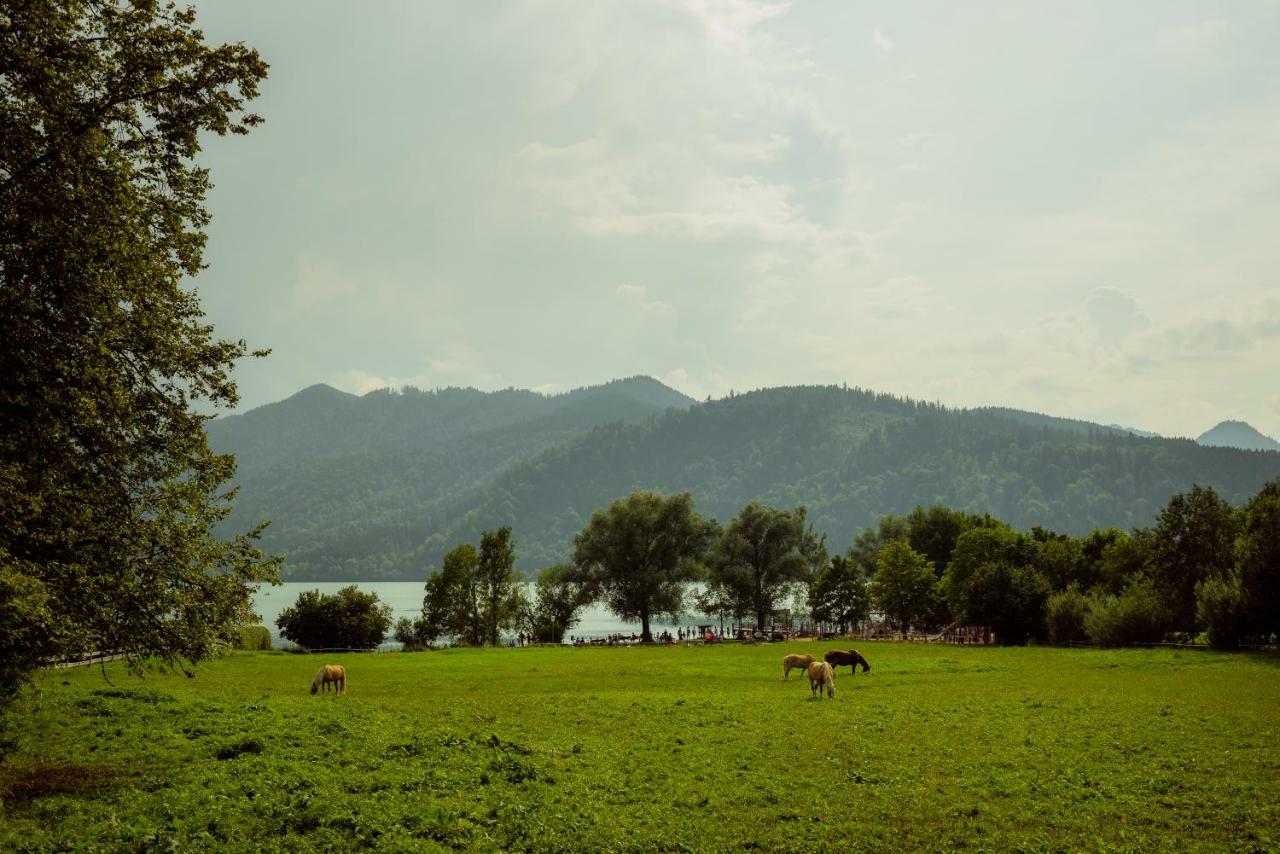 Ferienwohnung Glaserhaeusl Am Rossgarten Schliersee Exterior foto